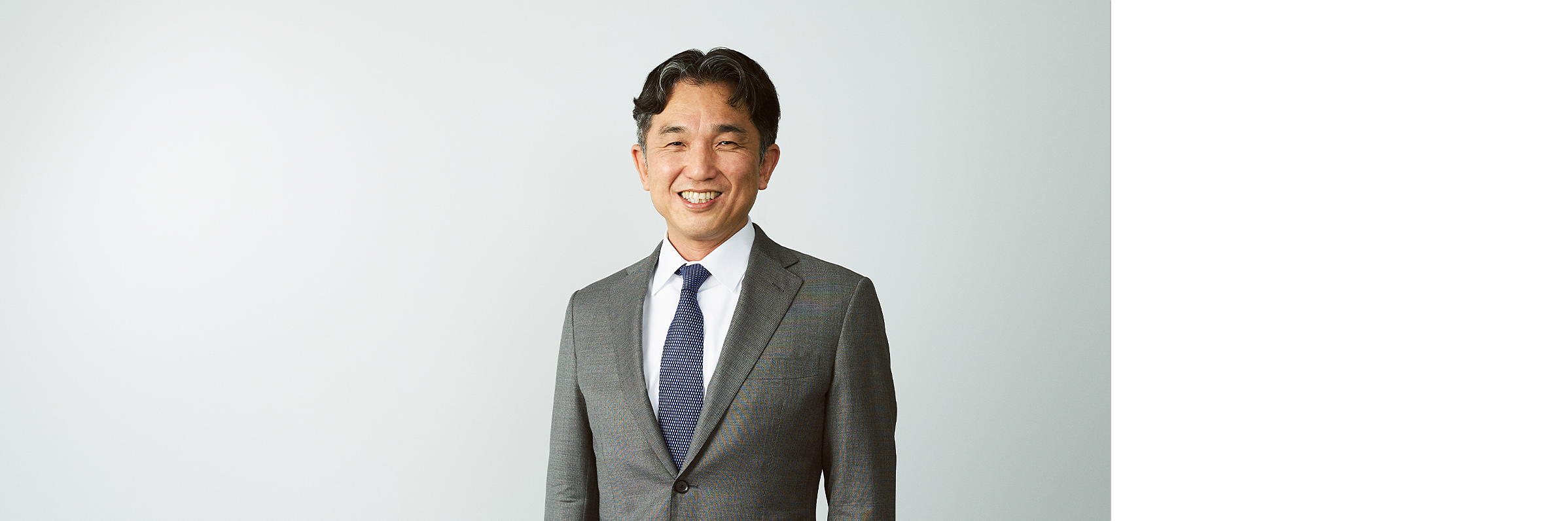 社長メッセージ | 食の魅力を知るプロフェッショナルとして