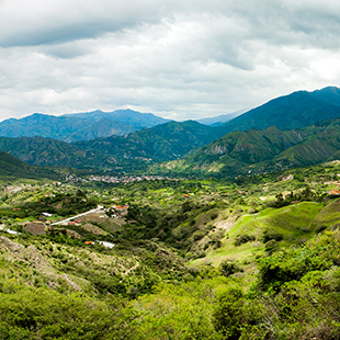 Ecuador Ex EP Vilcabamba村